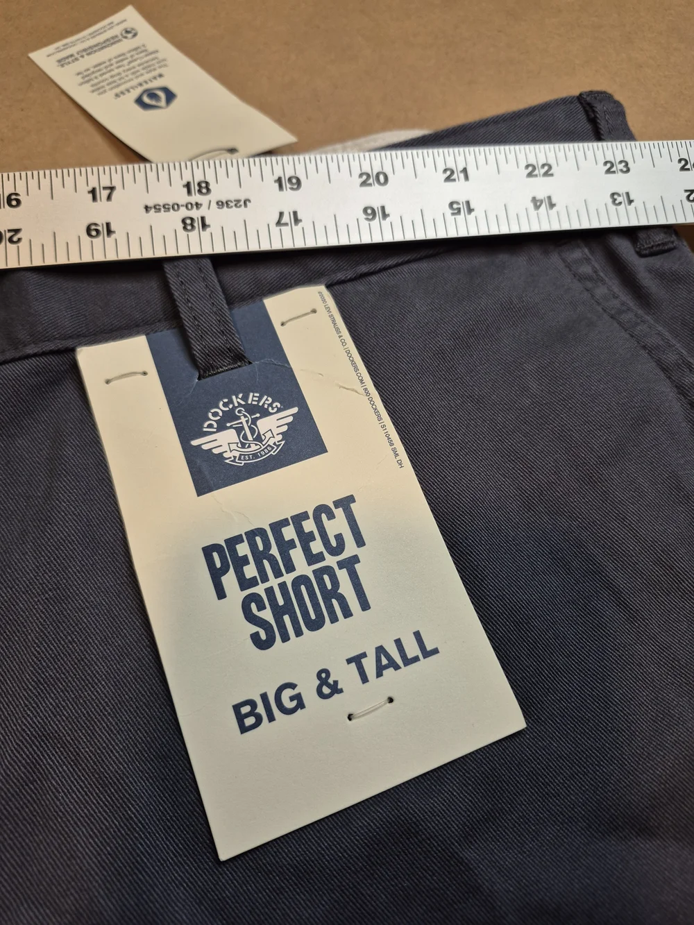 Dockers Men's Perfect Short in Slate Blue 4565/7